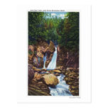 View of Bash-Bish Falls near Great Barrington Post Cards