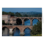 View of buildings across the River Tam, from Berbe Greeting Cards