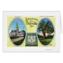 View of Capitol Bldg and Oak Tree Cards