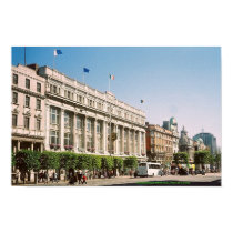 View of Clery's, O'Connell St. Dublin Ireland posters
