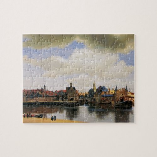 View of Delft by Johannes Vermeer Puzzle