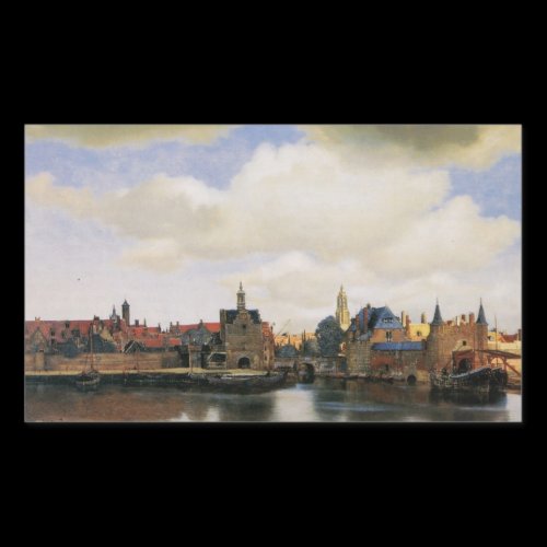 View of Delft by Johannes Vermeer Stickers