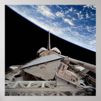 View of Earth from Space Shuttle Endeavour Posters