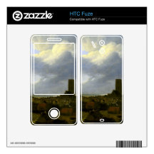 View of egmond by Jacob Ruisdael Decal For HTC Fuze
