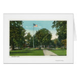 View of Flagpole at Academy Park cards