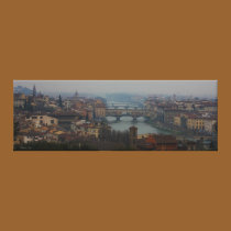 View of Florence Italy canvas prints