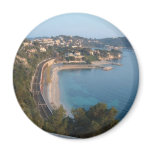 View Of French Coast Magnet