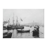 View of Galata in Istanbul from Sirkeci Port canvas prints