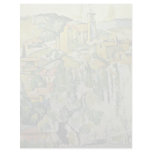 View Of Gardanne By Paul Cézanne (Best Quality) Customized Letterhead