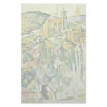 View Of Gardanne By Paul Cézanne (Best Quality) Custom Stationery