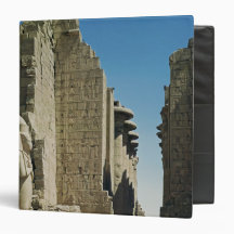 View of Great Court, entrance to the Hypostyle Binders