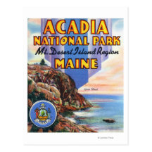 View of Great Head and Maine Seal Post Cards