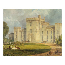 View of Hampton Court from the North-west, c.1806 Posters