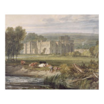 View of Hampton Court, Herefordshire, from the sou Print