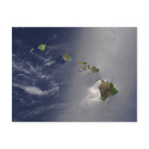 View of Hawaii from Space postcards