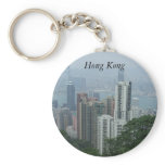 View of Hong Kong From The Peak Keychain