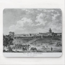 View of Hopital La Salpetriere Mouse Pads