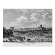 View of Hopital La Salpetriere Postcard