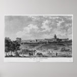 View of Hopital La Salpetriere Poster