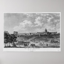 View of Hopital La Salpetriere Poster