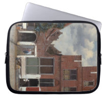 View of houses in Delft The Little Street Computer Sleeves