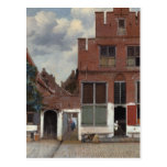 View of houses in Delft The Little Street Postcards