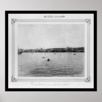 View of Istanbul From Galata 1885 Print