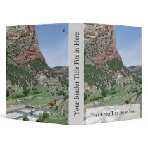 View of Jones Hole National Fish Hatchery, Utah binders