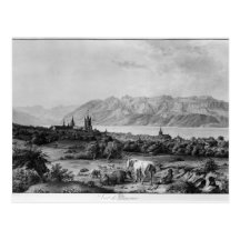 View of Lausanne Postcard