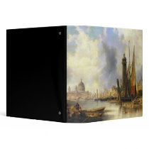 View of London with St. Paul's 3 Ring Binders