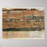 View of London with the Swan Print