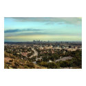View of Los Angeles posters