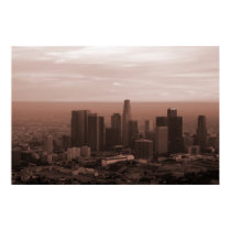 View of Los Angeles posters by kcoop View of Los Angeles posters