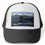 View of Macchapuchhre over Pokhara Lake, Pokhara, Mesh Hats