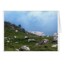 View of Malcesine, Lake Garda Greeting Card