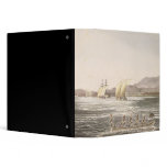View of Manila, Philippines, 1826 Vinyl Binder