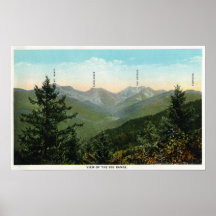 View of Mt. Marcy, Saddleback, Sawtooth Print