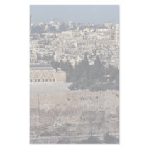 View of Old City from Mount of Olives, Jerusalem, Personalized Stationery
