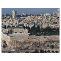 View of Old City from unt of Olives, Jerusalem, Custom Flyer