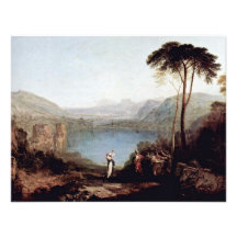View Of Orvieto By Turner Joseph Mallord William Personalized Invitation