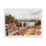 View of Ottawa Locks from Chateau Laurier Postcards