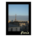 View of Paris at sunrise