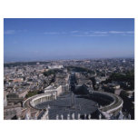 View of Piazza San Pietro from St. Peter's Basilic flyers