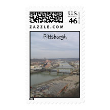 View of Pittsburgh Stamps