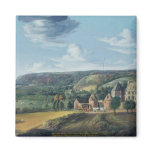 View of Potrel Manor, near Dragey in Normandy Refrigerator Magnets
