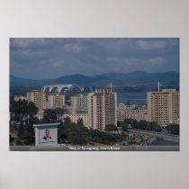 View of Pyongyang, North Korea Print