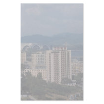 View of Pyongyang, North Korea Stationery Design