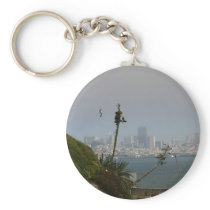 View Of San Francisco From Alcatraz Keychains