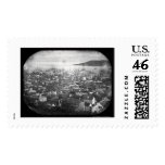 View of San Francisco Harbor Daguerreotype 1855 Postage Stamp