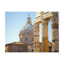 View of Santi Luca e Martina in the Roman Forum Post Cards